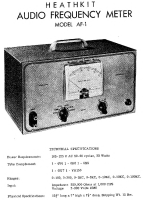 Heathkit AF-1 - Schematic 